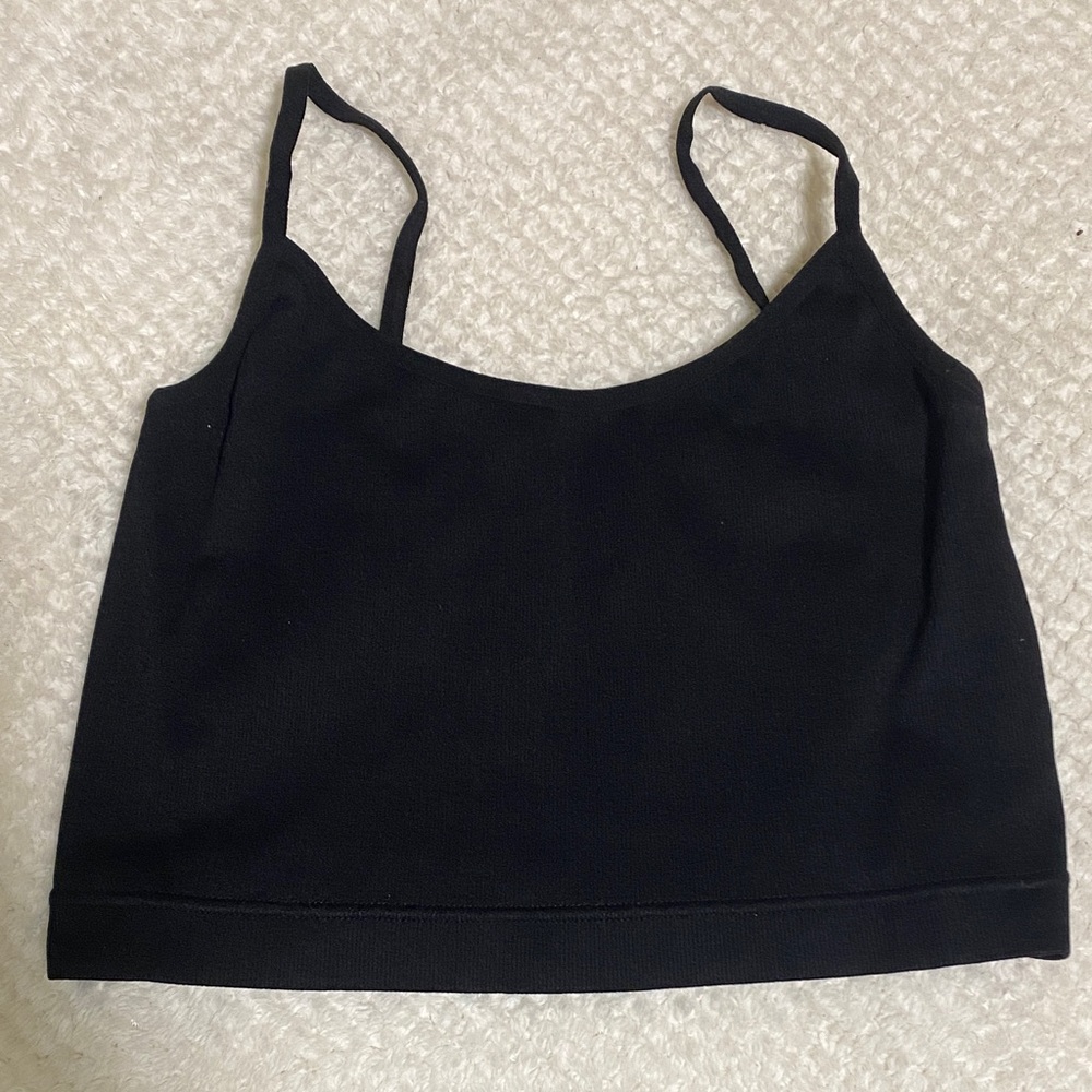 Garage Black Tank Top